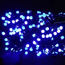 4303/B Ghirlandă Globuri mini Albastru 8m 100LED